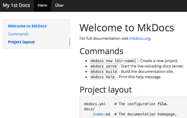 MkDocs